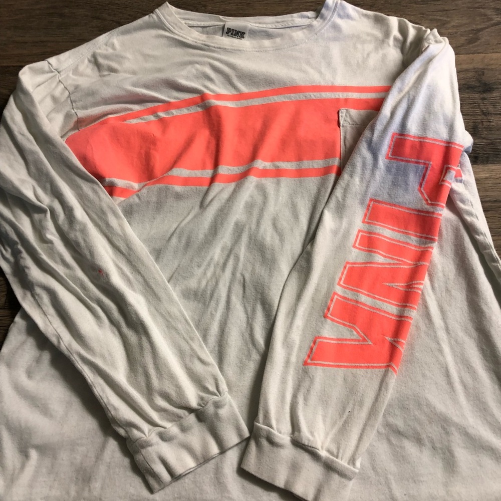 Pink long sleeve tee